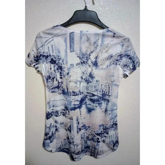 Style & Co Short Sleeve V Neck Shirts Lot Of 3 Shirts Size Small - Picture 3 of 9